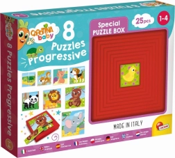 Puzzle progressivi cuccioli 8 in 1 LISCIANI