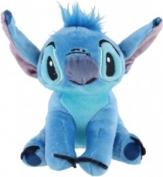 Portachiavi in peluche LILO & STITCH con clip, 8 × 14 cm, blu