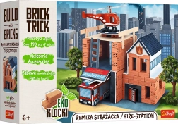 Set di costruzione BRICK TRICK caserma dei pompieri XL