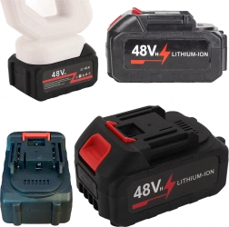 Batteria universale Li-ion 48V 6000 mAh per utensili a batteria e macchine da giardino