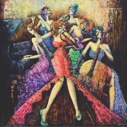 Puzzle Anatolian quadrato orchestra femminile 1024 pezzi