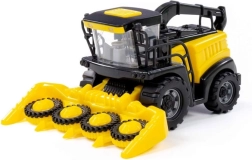 Mietitrebbia a inerzia gialla – macchina agricola per bambini con tubo orientabile