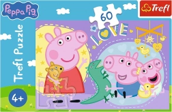 puzzle 60 pezzi maialino felice – Peppa Pig