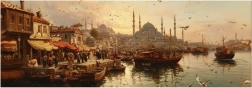 Puzzle panoramico Vecchia Istanbul 1000 pezzi ANATOLIAN