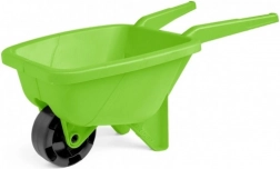 Carriola verde per la sabbia