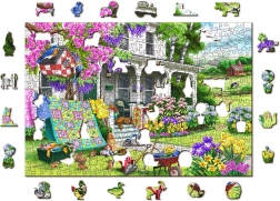 Puzzle di legno Giardino di campagna di WOODEN CITY