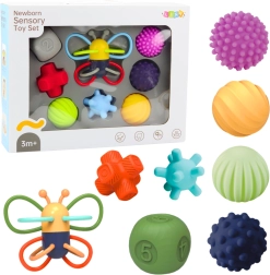 Set di palline sensoriali morbide Educativo Farfalla 8 pezzi