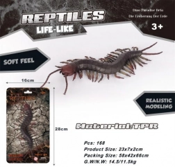 Enorme millepiedi di gomma