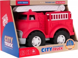 Camion dei pompieri eco in bioplastica con scala girevole