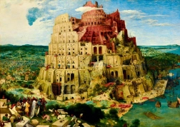 Puzzle Costruzione della Torre di Babele 1000 pezzi