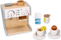 Set da gioco macchina da caffè e teiera in legno