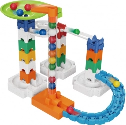 Pista per biglie 63 pezzi in plastica riciclata