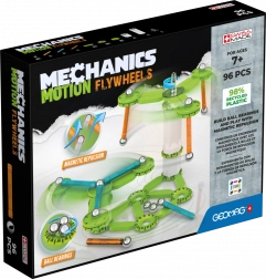 Geomag Mechanics Motion Flywheels set di costruzione 96 pezzi