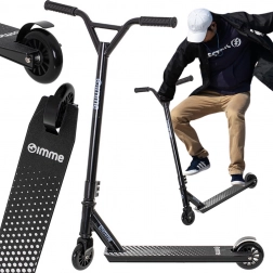 Monopattino acrobatico STIV ruote 100 mm struttura rinforzata nero GIMME