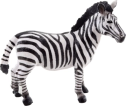Figura di zebra in plastica 10 cm