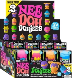 Schylling NeeDoh Dohjees Serie 2 mostriciattoli antistress da schiacciare da collezione