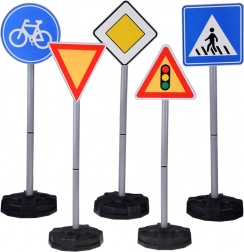 Set educativo di segnali stradali per bambini