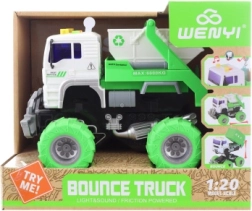 Camion da costruzione a batteria con grandi ruote