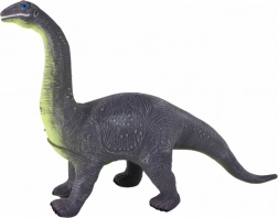 Grande figura di dinosauro brachiosauro con suoni 33 cm grigio