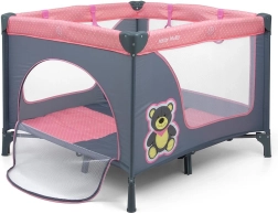 Box pieghevole per bambini MILLY MALLY Fun Pink Bear