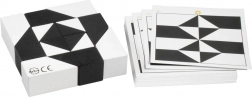 Detoa rompicapo tangram bianco e nero