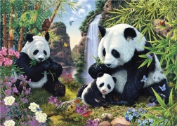 Puzzle Panda nascoste 1000 pezzi – Secret Collection