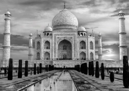 INTERDRUK Puzzle In tutto il mondo: Taj Mahal 500 pezzi