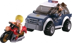 Sluban polizia fuoristrada e ladro in moto