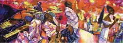 Puzzle panoramico ART PUZZLE I colori del jazz 1000 pezzi