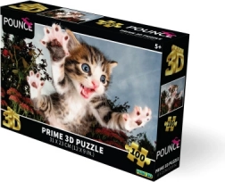 Puzzle 3D – gattino saltellante 100 pezzi