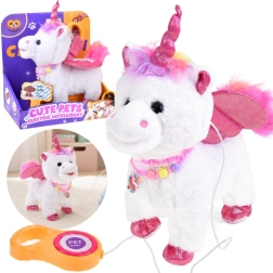 Unicorno interattivo al guinzaglio – cammina, canta e muove la testa