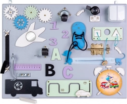 Tavola manipolativa e sensoriale in legno 50 × 37,5 cm