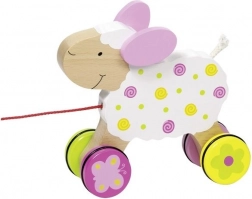Pecorella trainabile in legno Zuzka GOKI