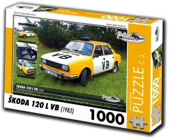 Puzzle RETRO-AUTA Škoda 120 L VB 1000 pezzi