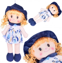 Bambola di stoffa morbida con cappello