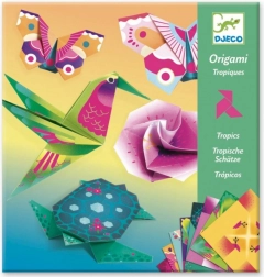 Origami neon Tropici di Djeco
