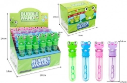 Soffiabolle a forma di rana 14 cm