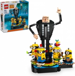 Lego Cattivissimo Me 4 Gru e Minion in Mattoncini