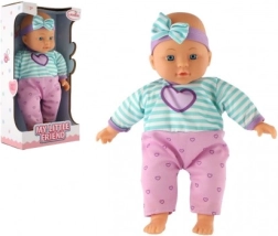 Bambola My Little Friend con fiocco 30 cm