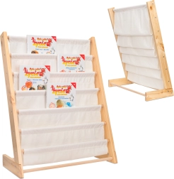 Libreria in legno per bambini con supporto 76,5 cm