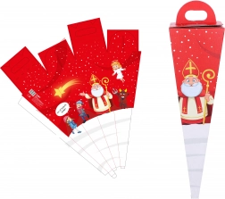 Cono di San Nicola rosso 50 cm