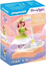 Playmobil Princess Magic – trottola arcobaleno celestiale con principessa