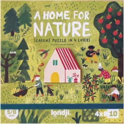 Puzzle Londji Casa della Natura - 40 pezzi