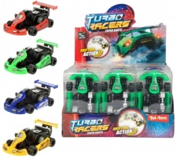 Kart di plastica 9cm - colori diversi