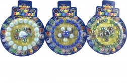 Set di biglie colorato - 24 pz