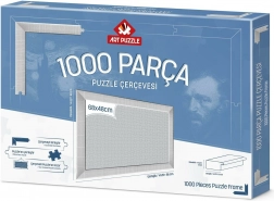 Cornice per puzzle 68x48 cm bianco