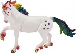 Unicorno con criniera arcobaleno