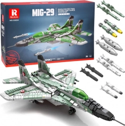 Kit di costruzione tecnico caccia MIG‑29, 1290 pezzi