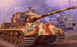 Modello in plastica del carro armato Tiger II Ausf. B