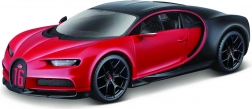 Modello auto Bburago Bugatti Chiron Sport rosso 1:32
